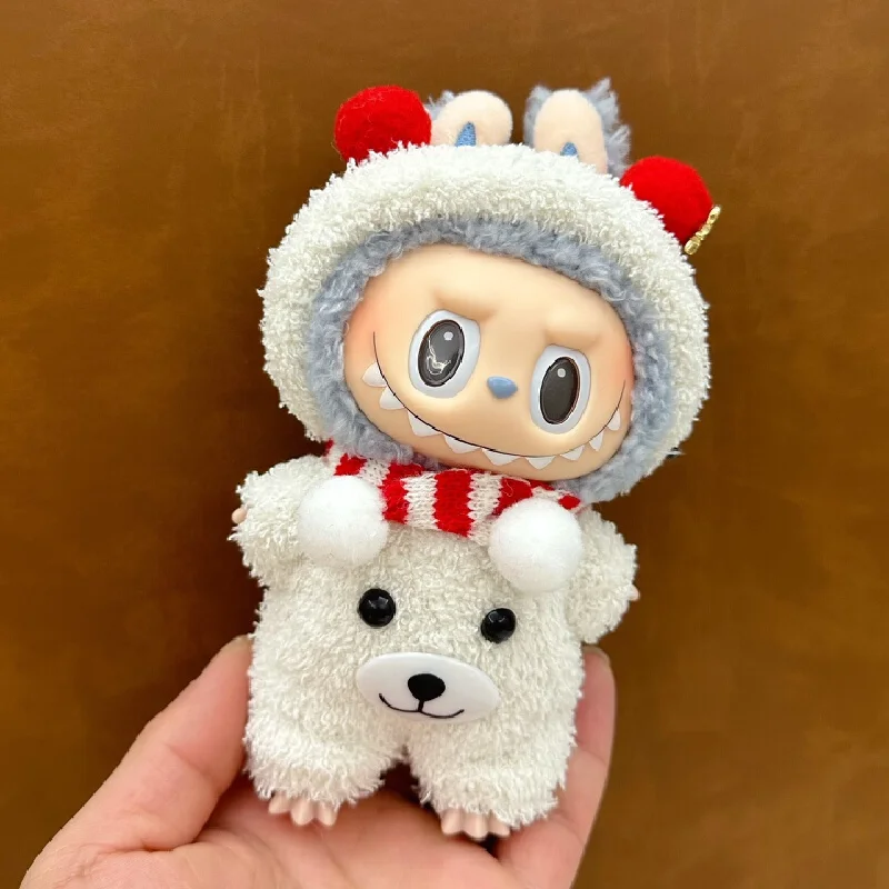 Labubu Baby Clothes 17cm Labubu Cloth Clothes Blind Box Doll Skirt Set Cute Dress Changing Toys Cross border Wholesale - Image 3